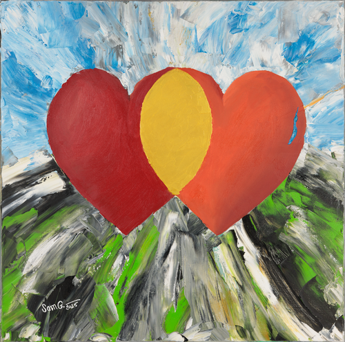 The heart between us